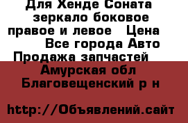 Для Хенде Соната2 зеркало боковое правое и левое › Цена ­ 1 400 - Все города Авто » Продажа запчастей   . Амурская обл.,Благовещенский р-н